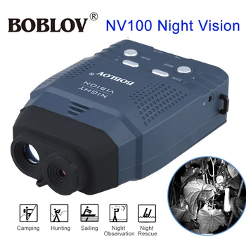 BOBLOV Digital NV100 Night Vision Device Scope Monocular IR Telescope Video DVR LCD-Screen+4GB TF Card 2x Wildlife Night Hunting
BOBLOV Digital NV100 Night Vision Device Scope Monocular IR Telescope Video DVR LCD-Screen+4GB TF Card 2x Wildlife Night Hunting