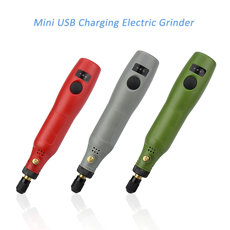DC 5V 10W Variable Speed Mini Grinder Set USB Charging Electric Drill Engraving Pen Rotary Tools Kit for Polished Carving
DC 5V 10W Variable Speed Mini Grinder Set USB Charging Electric Drill Engraving Pen Rotary Tools Kit for Polished Carving