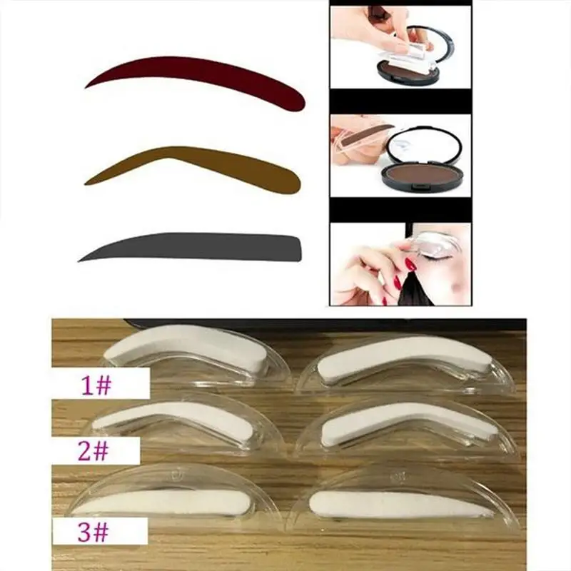 Eyebrow Stamp Waterproof Powder Brush Eye Brow Seal Arched Eyebrow Sponge And Handle Makeup Tool For Beginners
Eyebrow Stamp Waterproof Powder Brush Eye Brow Seal Arched Eyebrow Sponge And Handle Makeup Tool For Beginners