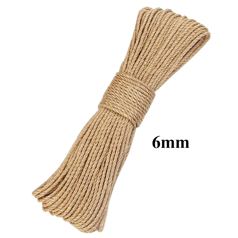 20m/50m Sisal Rope for Cat Tree Scratching Toys DIY Cat Scratcher Rope Cat Climbing Frame Replacement Binding Twisted Rope
20m/50m Sisal Rope for Cat Tree Scratching Toys DIY Cat Scratcher Rope Cat Climbing Frame Replacement Binding Twisted Rope