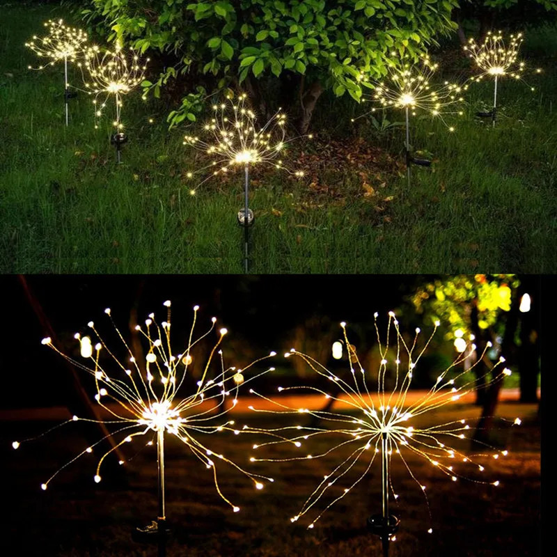 90/120/150LED solar light two function modes dandelion lawn light / grass firework light / outdoor waterproof solar garden light
90/120/150LED solar light two function modes dandelion lawn light / grass firework light / outdoor waterproof solar garden light