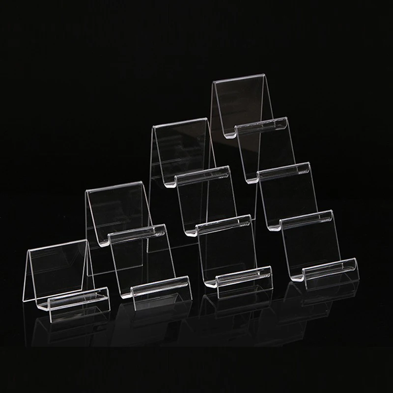 1PCS Acrylic Transparent Display Shelf Mobile book Wallet Glasses Rack Multilayers layers Jewellery Stand Packaging | Украшения и