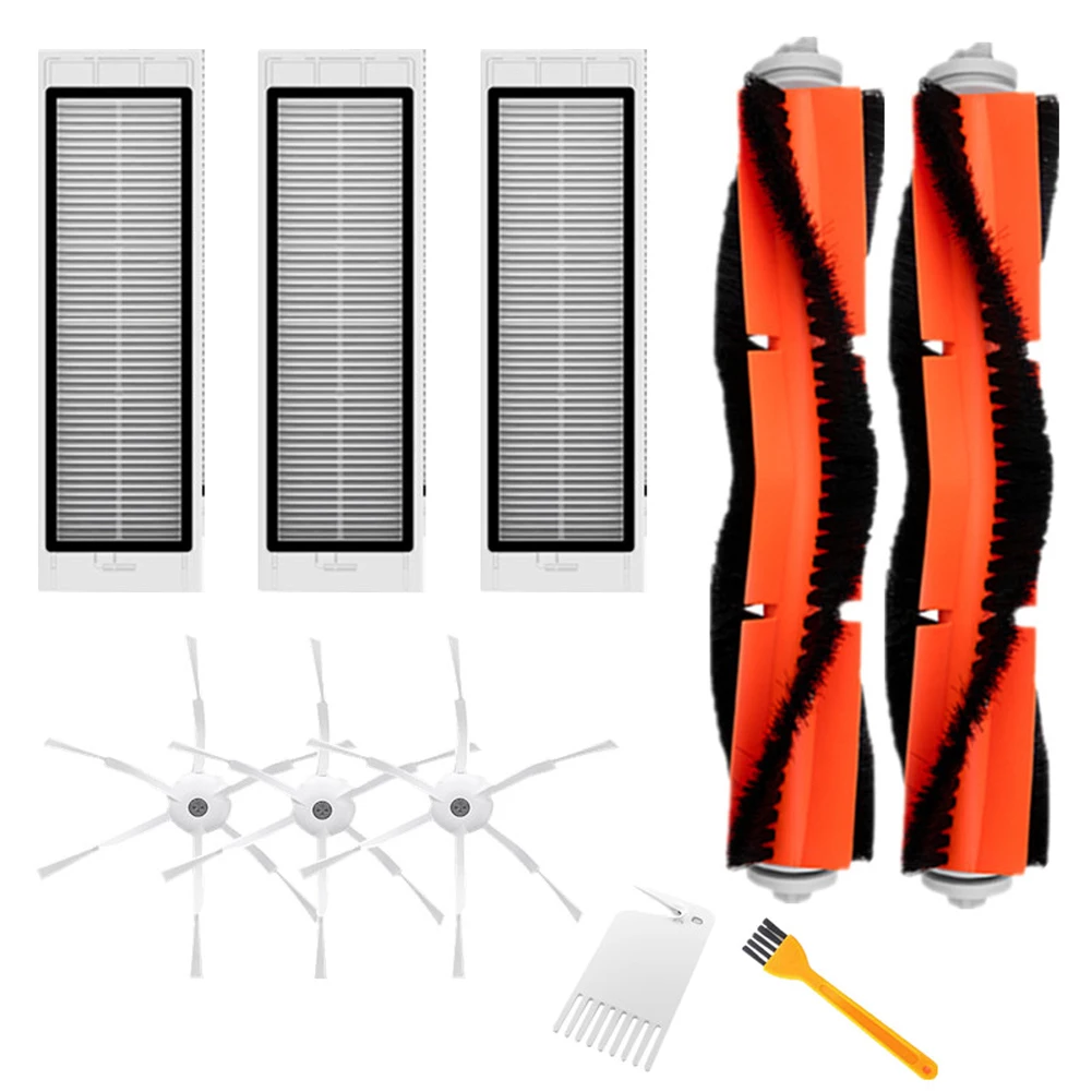 10pcs Robot Vacuum Part Pack Of HEPA Filter Main Brush Side Brush For Xiaomi Robot Vacuum Cleaner Parts Accessories
10pcs Robot Vacuum Part Pack Of HEPA Filter Main Brush Side Brush For Xiaomi Robot Vacuum Cleaner Parts Accessories