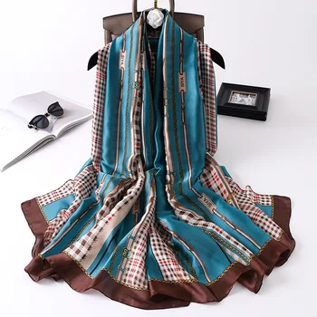 Large Long Scarf Chains Printing Headband Neck Head Scarves Shawls Wraps 180*90cm
Large Long Scarf Chains Printing Headband Neck Head Scarves Shawls Wraps 180*90cm