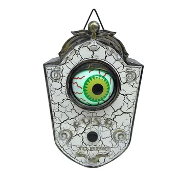 Newly Halloween Decorations Animated Eyeball One-Eyed Doorbell Push with Spooky Sounds Glowing Eyeballs Doorbell VA88
Newly Halloween Decorations Animated Eyeball One-Eyed Doorbell Push with Spooky Sounds Glowing Eyeballs Doorbell VA88