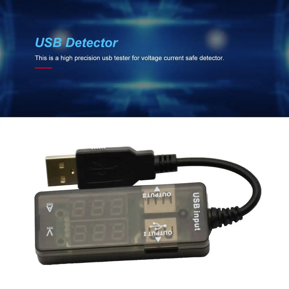USB LCD Detector Voltmeter Ammeter Power Capacity Battery Current Meter Tester USB Detector Charger Capacity Tester
USB LCD Detector Voltmeter Ammeter Power Capacity Battery Current Meter Tester USB Detector Charger Capacity Tester