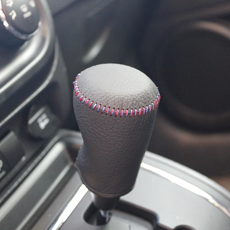 Genuine Leather Gear Knob Cover For Jeep Compass Car on The Gear Shift Knob Gear Stick Case PPC Gear Shift Collar
Genuine Leather Gear Knob Cover For Jeep Compass Car on The Gear Shift Knob Gear Stick Case PPC Gear Shift Collar