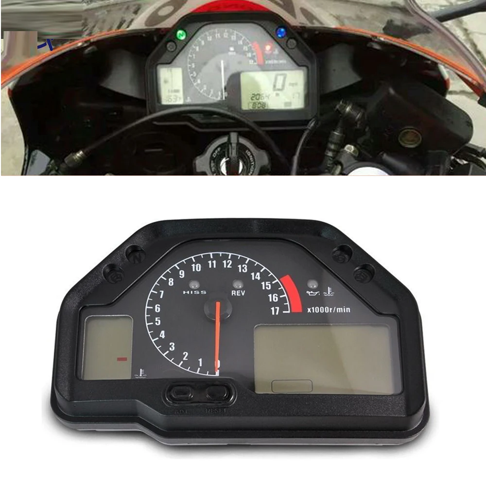 Speedo Meter Gauge Tachometer Instrument Case Cover Fit 2003-2006 HONDA CBR600RR