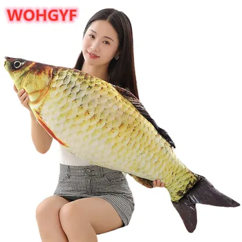 60cm/80cm LED Simulation Crucian Glowing Plush Toys Stuffed Animals Luminous Fish Pillow Cushion Birthday Gifts Kids Girls Toy
60cm/80cm LED Simulation Crucian Glowing Plush Toys Stuffed Animals Luminous Fish Pillow Cushion Birthday Gifts Kids Girls Toy