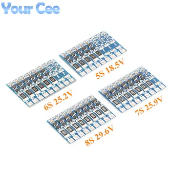 5S 6S 7S 8S 21V Li-ion 18650 BMS PCM Battery Protection Board BMS PCM Lithium Battery Equalization Board 18.5v 25.2v 25.9v 29.6v
5S 6S 7S 8S 21V Li-ion 18650 BMS PCM Battery Protection Board BMS PCM Lithium Battery Equalization Board 18.5v 25.2v 25.9v 29.6v