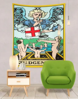 Judgement Tarot Card Tapestry Indian Mandala Tapestry Wall Hanging Bohemian Gypsy Psychedelic Tapiz Witchcraft Tapestry
Judgement Tarot Card Tapestry Indian Mandala Tapestry Wall Hanging Bohemian Gypsy Psychedelic Tapiz Witchcraft Tapestry