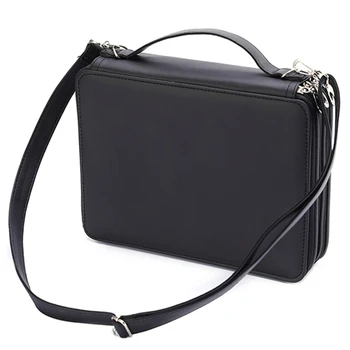 184 Slot Portable Colored Pencil Case Holder Waterproof Large Capacity Leather Pencil Bag for Student Supplies(Black)
184 Slot Portable Colored Pencil Case Holder Waterproof Large Capacity Leather Pencil Bag for Student Supplies(Black)