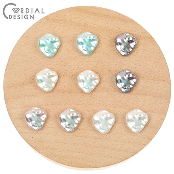 Cordial Design 13*14mm 100Pcs Imitation Pearl Bead/Earring Findings/Aurora Effect/Hand Made/DIY Beads Making/Jewelry Accessories
Cordial Design 13*14mm 100Pcs Imitation Pearl Bead/Earring Findings/Aurora Effect/Hand Made/DIY Beads Making/Jewelry Accessories