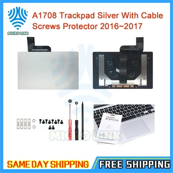 Color Silver A1708 Force Touch Pad Touchpad with Trackpad Cable for MacBook Pro Retina 13.3" Late 2016 Mid 2017 Years
Color Silver A1708 Force Touch Pad Touchpad with Trackpad Cable for MacBook Pro Retina 13.3" Late 2016 Mid 2017 Years