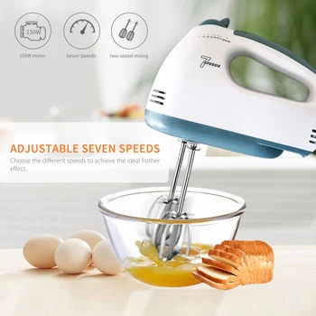 Electric Beater Mini 7 Speed Electric Handheld Mixer Egg Beater Automatic Cream Food Cake Baking Dough Mixer Food Blender
Electric Beater Mini 7 Speed Electric Handheld Mixer Egg Beater Automatic Cream Food Cake Baking Dough Mixer Food Blender