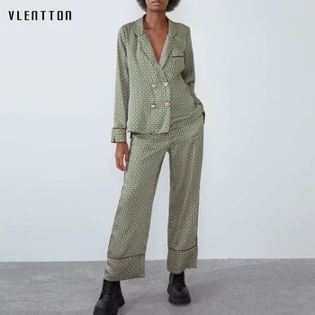 Autumn Print Two Piece Set Women Pearls Double Breasted Long Sleeve Shirt Tops+Pants Suit Casual Female Trouser 2 Pieces Sets
Autumn Print Two Piece Set Women Pearls Double Breasted Long Sleeve Shirt Tops+Pants Suit Casual Female Trouser 2 Pieces Sets