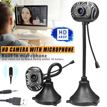 High Flexible Web Camera Online Class 480P HD Camera with Microphone Live Streaming Webcam New Arrival
High Flexible Web Camera Online Class 480P HD Camera with Microphone Live Streaming Webcam New Arrival