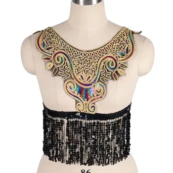 Tassel Waist Belt Neck Collar Pattern Top Harajuku Dance Clothing Gothic Boho Style Sexy Women Body Harness Bra Adjust Bondage
Tassel Waist Belt Neck Collar Pattern Top Harajuku Dance Clothing Gothic Boho Style Sexy Women Body Harness Bra Adjust Bondage