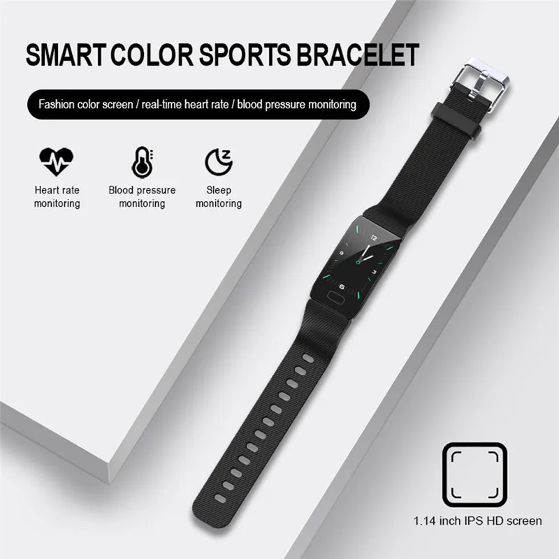 Sport Smart Wristbands Fitness Tracker Waterproof Blood Pressure Heart Rate Smart band Monitor for iOS Android Smartband
Sport Smart Wristbands Fitness Tracker Waterproof Blood Pressure Heart Rate Smart band Monitor for iOS Android Smartband