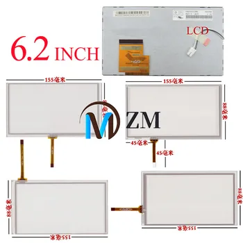 6.2 inch 155mm*88mm Touch Screen panel Digitizer HSD062IDW1 A00 A01 A02 A20 TM062RDH03 CLAA062LA01 lcd display DVD Car GPS
6.2 inch 155mm*88mm Touch Screen panel Digitizer HSD062IDW1 A00 A01 A02 A20 TM062RDH03 CLAA062LA01 lcd display DVD Car GPS
