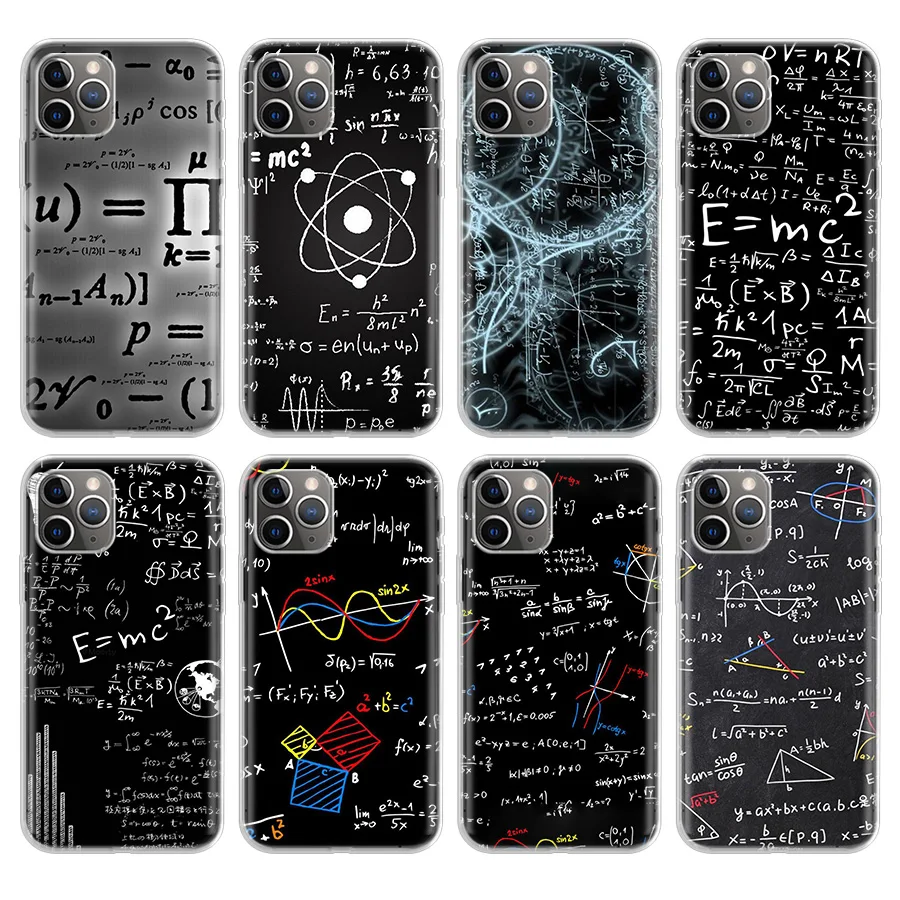 E=mc2 Mathematical Equation Physical Formula Phone Case For Apple iPhone 11 Pro 6 6S 7 8 Plus 10 X XS MAX XR 5 5S SE Phone Case
E=mc2 Mathematical Equation Physical Formula Phone Case For Apple iPhone 11 Pro 6 6S 7 8 Plus 10 X XS MAX XR 5 5S SE Phone Case