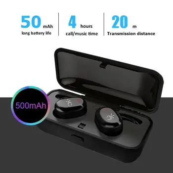 X26 TWS Wireless Bluetooth Earphones Wireless Stereo HiFi In-ear Earbuds Headset Curve Design Conforming to Ergonomics
X26 TWS Wireless Bluetooth Earphones Wireless Stereo HiFi In-ear Earbuds Headset Curve Design Conforming to Ergonomics