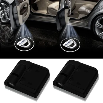 2pcs Fashion wireless Led car door welcome Laser projector Logo ghost shadow lights For Dacia Duster Logan Sandero 2 Mcv Sandero 
2pcs Fashion wireless Led car door welcome Laser projector Logo ghost shadow lights For Dacia Duster Logan Sandero 2 Mcv Sandero