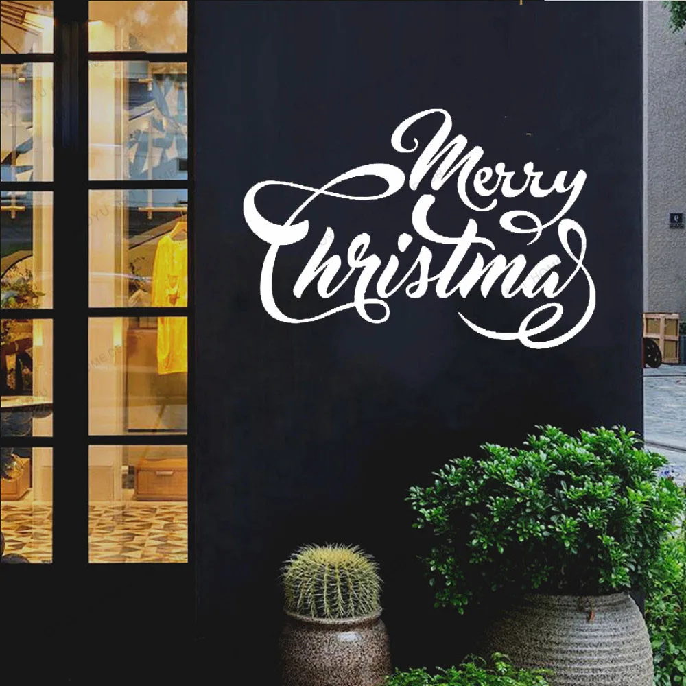 Merry Christmas Logo Festival Glass Wall Sticker Art Santa Gift Home Decor Vinyl Window Door Sticker Wallpoof CX700
Merry Christmas Logo Festival Glass Wall Sticker Art Santa Gift Home Decor Vinyl Window Door Sticker Wallpoof CX700