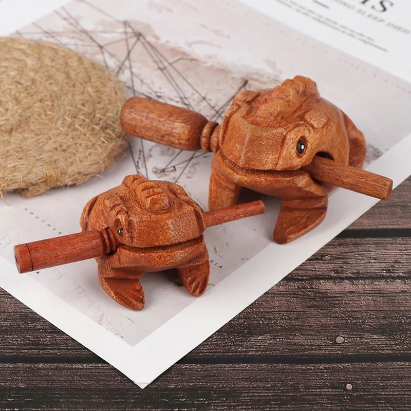 Фото Деревянные Лаки лягушка игрушечное животное для денежная жаба кто детская