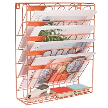 European Simple Rose Gold Iron Bookshelf Desktop Books Magazine Storage Rack Creative Storage Rack Folder Rack
European Simple Rose Gold Iron Bookshelf Desktop Books Magazine Storage Rack Creative Storage Rack Folder Rack