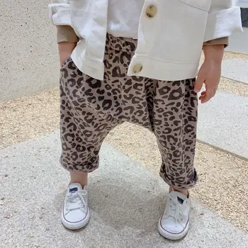 2019 Spring new children's wear Leopard pants Korean fashion children Leopard pattern Harlan nine pants
2019 Spring new children's wear Leopard pants Korean fashion children Leopard pattern Harlan nine pants