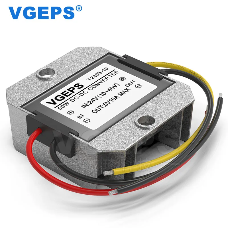 12V-24V to 5V 10A DC Power Step-Down Converter 24V to 5V DC Power Module, 12V to 5V for Automotive Regulator
12V-24V to 5V 10A DC Power Step-Down Converter 24V to 5V DC Power Module, 12V to 5V for Automotive Regulator