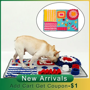 Pet Dog Sniffing Mat Play Toys Pupply Mat For Relieve Stress Puzzle Sniffing Mat Pad Find Food Training Blanket Dogs Feeding Pad
Pet Dog Sniffing Mat Play Toys Pupply Mat For Relieve Stress Puzzle Sniffing Mat Pad Find Food Training Blanket Dogs Feeding Pad