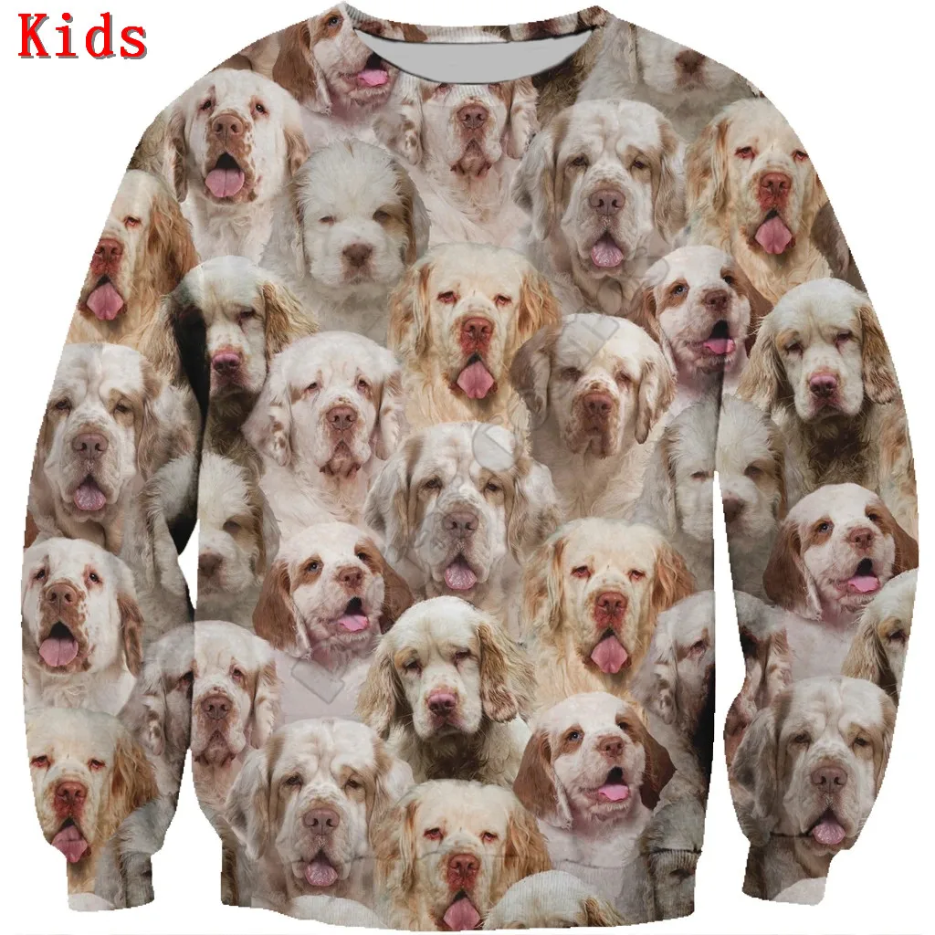 You Will Have A Bunch Of Clumber Spaniels 3d printed Hoodies Boy Girl Long Sleeve Shirts Kids Funny Animal Sweatshirt
You Will Have A Bunch Of Clumber Spaniels 3d printed Hoodies Boy Girl Long Sleeve Shirts Kids Funny Animal Sweatshirt