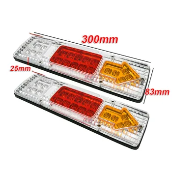 DC 12V LED Tail Lights 2Pcs Set Super bright Non-corrosive Truck Indicator 
DC 12V LED Tail Lights 2Pcs Set Super bright Non-corrosive Truck Indicator