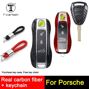 Carbon Fiber Car Accessories For Porsche Key Case Cover Shell Bag Panamera Cayenne 958 Macan 718 911 Boxster Cayman car-styling
Carbon Fiber Car Accessories For Porsche Key Case Cover Shell Bag Panamera Cayenne 958 Macan 718 911 Boxster Cayman car-styling