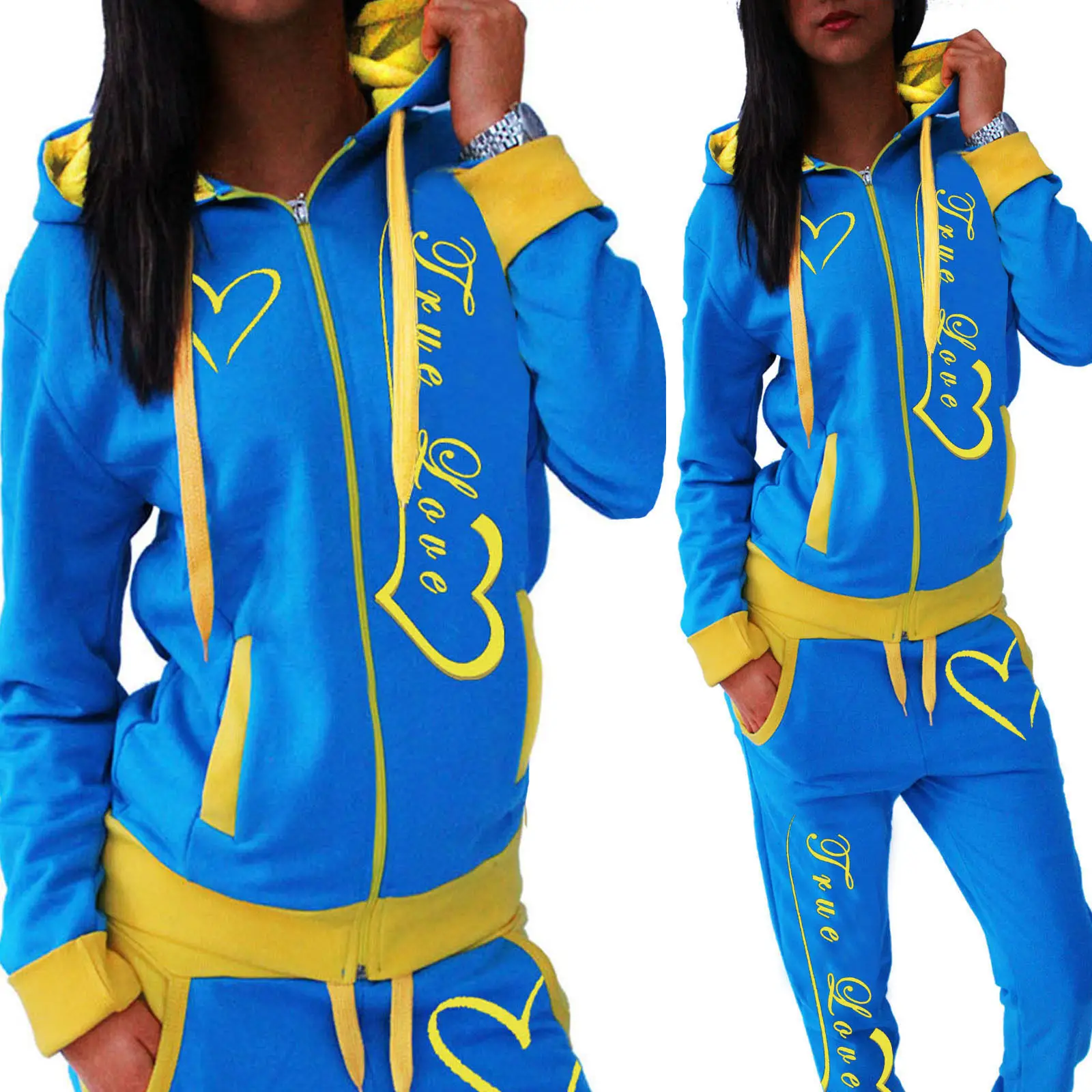 ZOGAA Sets Women Two Piece Suit Hooded Casual Tracksuit Outfits Hot Sale Fashion Large Size All-match Lounge Wear New Streetwear
ZOGAA Sets Women Two Piece Suit Hooded Casual Tracksuit Outfits Hot Sale Fashion Large Size All-match Lounge Wear New Streetwear