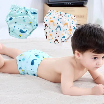 6 Layer Waterproof Reusable Baby Cotton Training Pants Infant Shorts Underwear Cloth Diaper Nappies Child Panties Nappy Changing
6 Layer Waterproof Reusable Baby Cotton Training Pants Infant Shorts Underwear Cloth Diaper Nappies Child Panties Nappy Changing