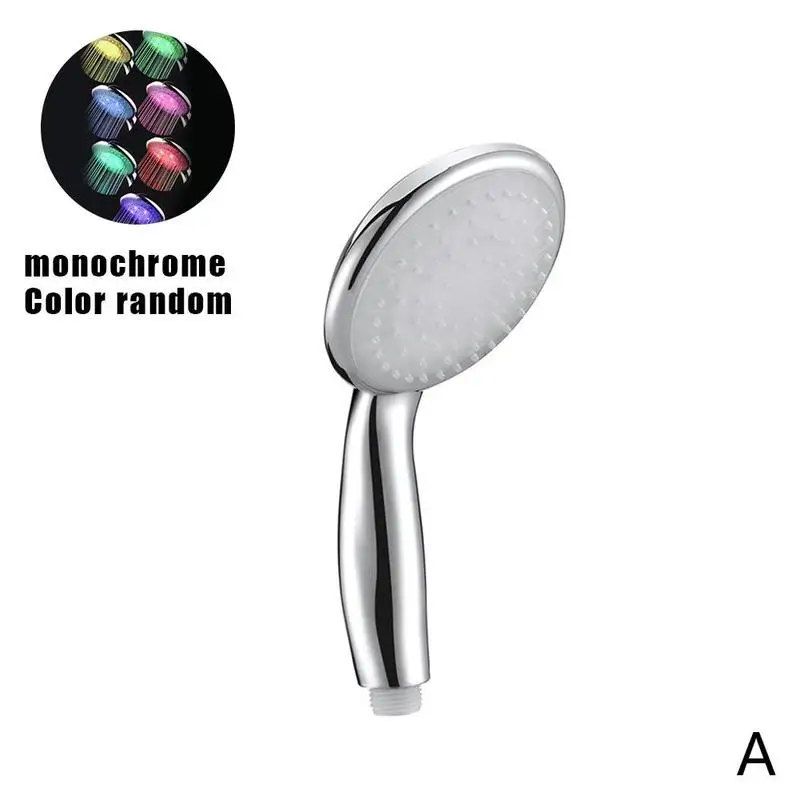 Shower 7 Colors LED Shower Head Handheld Romantic Light Color Changing Home Bathroom Water Flow Automatic Control Shower Head
Shower 7 Colors LED Shower Head Handheld Romantic Light Color Changing Home Bathroom Water Flow Automatic Control Shower Head