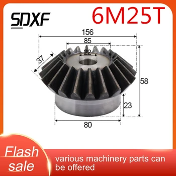 1pc,6m25T , 22mm bevel gear, machining holes need to be processed by tools themselves
1pc,6m25T , 22mm bevel gear, machining holes need to be processed by tools themselves