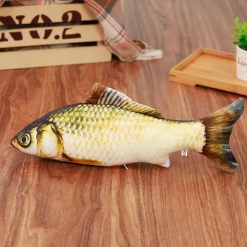 Funny Catnip Toys for Cats Plush Stuffed Fish Shape Cat Toy Mint Simulation Interactive Pet Kitten Chewing Toys 3
Funny Catnip Toys for Cats Plush Stuffed Fish Shape Cat Toy Mint Simulation Interactive Pet Kitten Chewing Toys 3