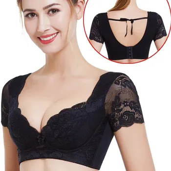 Autumn Winter New Style Bra Half Sleeve Half-sleeve Shirt Sexy Lace Bra Adjustable Bra Breast Hugging WOMEN'S Underwear
Autumn Winter New Style Bra Half Sleeve Half-sleeve Shirt Sexy Lace Bra Adjustable Bra Breast Hugging WOMEN'S Underwear