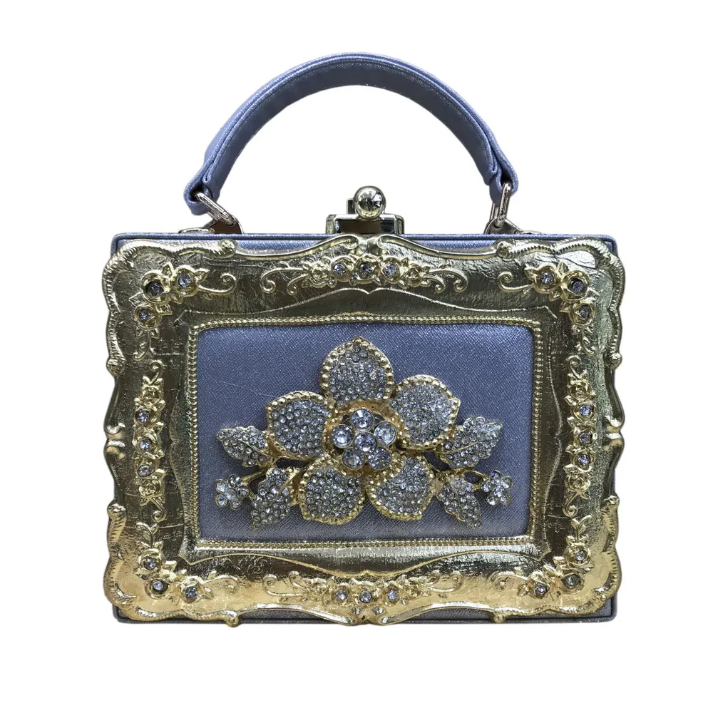 Europe And America Catwalks Hand Leather Bag Industrial Evening Bag Luxury Diamond Set Handbag Shoulder Messenger WOMEN'S PU Bag
Europe And America Catwalks Hand Leather Bag Industrial Evening Bag Luxury Diamond Set Handbag Shoulder Messenger WOMEN'S PU Bag