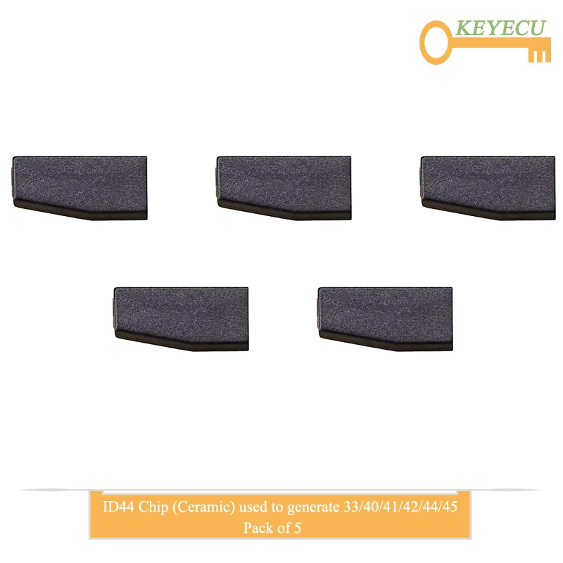 KEYECU 5 Pieces/ Lot Aftermarket Blank ID44 Chip ( Ceramic ) Is Used To Generate 33/ 40/ 41/ 42/ 44/ 45 With PCF7935AA | Автомобили и