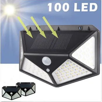 TTLIFE 100 Lamp LED Solar Power Four Wall Light Motion Sensor Waterproof Three Light Modes Easy Installation Outdoor LED Lamp
TTLIFE 100 Lamp LED Solar Power Four Wall Light Motion Sensor Waterproof Three Light Modes Easy Installation Outdoor LED Lamp