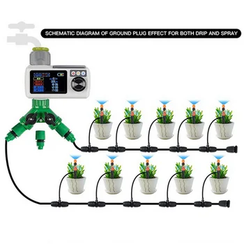 Garden Water Timer Solar Charging Intelligent Timing Irrigation System Ground Plant Garden Auto Drip Irrigation Controller
Garden Water Timer Solar Charging Intelligent Timing Irrigation System Ground Plant Garden Auto Drip Irrigation Controller