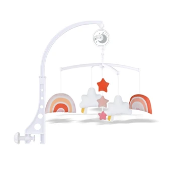 Baby Crib Bed Hanging Bell Clockwork Movement Music Box Wind-up Rotating Rattle Hanger Infants Toddler Kids Develop Toys Gifts
Baby Crib Bed Hanging Bell Clockwork Movement Music Box Wind-up Rotating Rattle Hanger Infants Toddler Kids Develop Toys Gifts