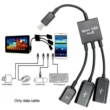 3 in 1 Micro USB Power Charging Host OTG Hub Cable Galaxy For Samsung 4/3/2 Tab For Samsung S5 Adapter Galaxy N4Z2
3 in 1 Micro USB Power Charging Host OTG Hub Cable Galaxy For Samsung 4/3/2 Tab For Samsung S5 Adapter Galaxy N4Z2