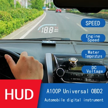 VODOOL Car HUD OBD 2 II Head Up Display Windshield Speed Projector Auto Overspeeding Water Temp Warning Alarm System
VODOOL Car HUD OBD 2 II Head Up Display Windshield Speed Projector Auto Overspeeding Water Temp Warning Alarm System