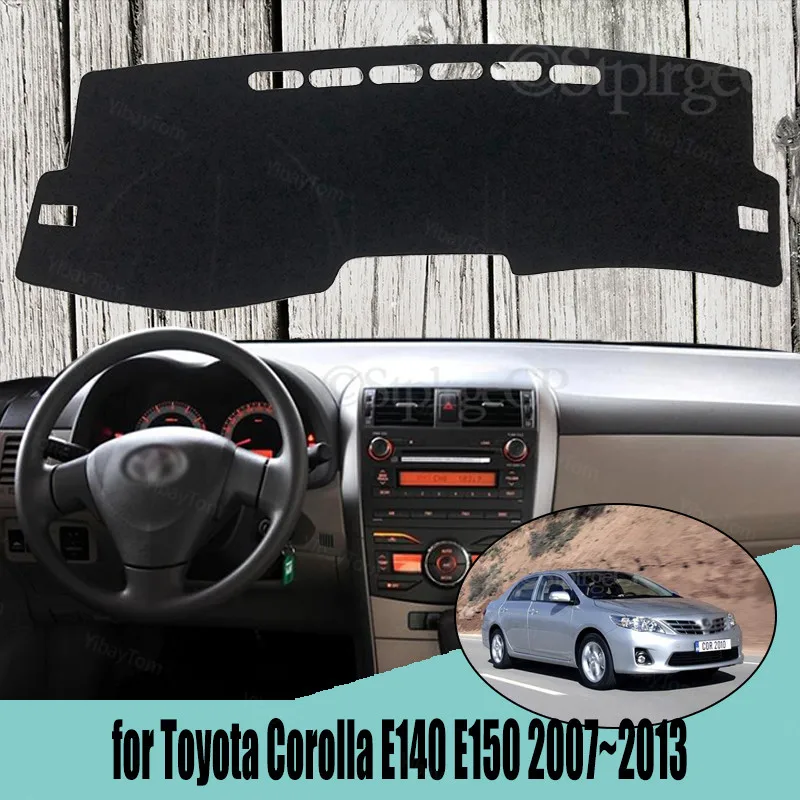 Для Toyota Corolla E140 E150 2007 ~ 2013 Чехлы для стайлинга автомобиля, коврик для приборной панели, солнцезащитный козырек для приборной панели
Для Toyota Corolla E140 E150 2007 ~ 2013 Чехлы для стайлинга автомобиля, коврик для приборной панели, солнцезащитный козырек для приборной панели